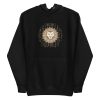 unisex-premium-pullover-hoodie-black-front-6a1af30f6f0f4.jpg Lion Illustration Hoodie