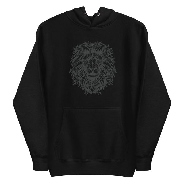 unisex-premium-pullover-hoodie-black-front-6a1afe5d7c0aa.jpg Mandala Lion Hoodie
