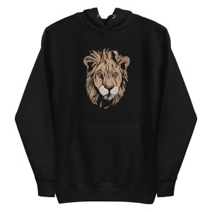 Lion Head Grunge Hoodie