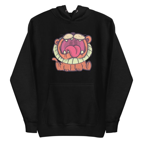 unisex-premium-pullover-hoodie-black-front-6a1bbbc7b5b4f.jpg Cartoon Lion Hoodie