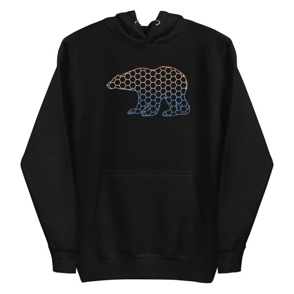 unisex-premium-pullover-hoodie-black-front-6a1bc6ca02969.jpg Hexagon Polar Bear Hoodie