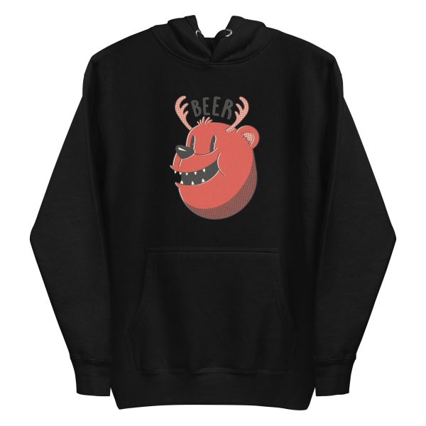 unisex-premium-pullover-hoodie-black-front-6a1bc717116ac.jpg Bear Deer Hoodie