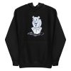 unisex-premium-pullover-hoodie-black-front-6a1bc88b101d7.jpg Polar Bear Alone Hoodie