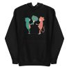 unisex-premium-pullover-hoodie-black-front-6a1bd4059a33d.jpg Bear and Tiger Flowers Hoodie