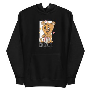 unisex-premium-pullover-hoodie-black-front-6a1bde846d11e.jpg Cute Teddy Bear Hoodie