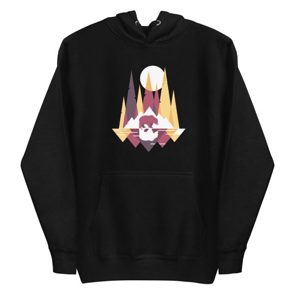 unisex-premium-pullover-hoodie-black-front-6a1bdff9dce78.jpg Bear Mountain Geometric Hoodie