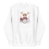unisex-premium-pullover-hoodie-white-front-6a15acb9e4284.jpg Drummer Dog Hoodie