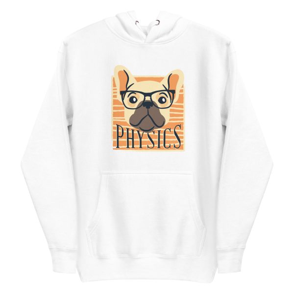 unisex-premium-pullover-hoodie-white-front-6a15adca2e99b.jpg Physics Nerdy Dog Hoodie