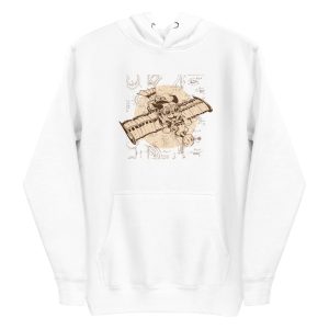 unisex-premium-pullover-hoodie-white-front-6a168f8a4d499.jpg Pug Steampunk Hoodie