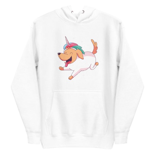 unisex-premium-pullover-hoodie-white-front-6a1694158ea28.jpg Unicorn Dog Hoodie