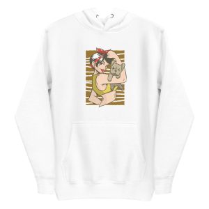 unisex-premium-pullover-hoodie-white-front-6a16c75010854.jpg Pin Up Bulldog Hoodie