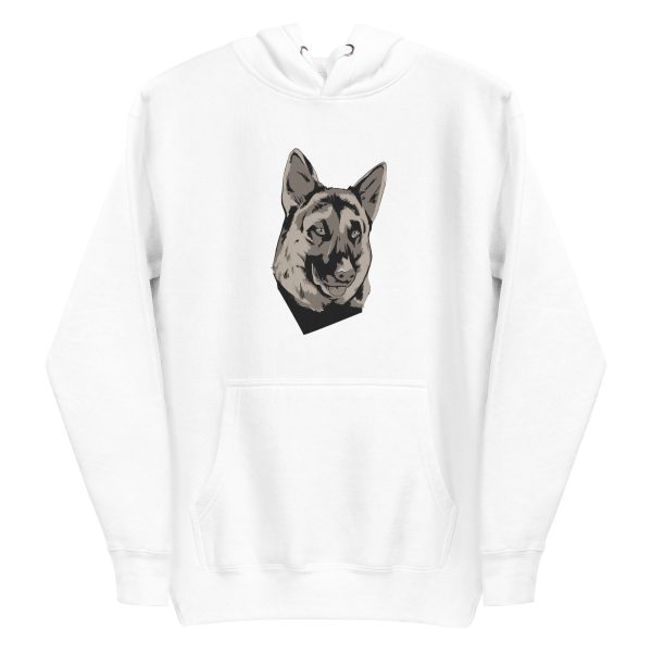 unisex-premium-pullover-hoodie-white-front-6a16c8ec6ed03.jpg German Shepherd Pet Hoodie