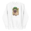 unisex-premium-pullover-hoodie-white-front-6a16cb91aee1b.jpg St Patricks Day Pug Hoodie