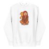 unisex-premium-pullover-hoodie-white-front-6a16d31635374.jpg Girl With Kitten Hoodie