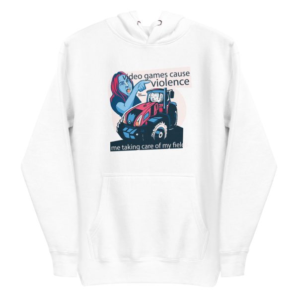 unisex-premium-pullover-hoodie-white-front-6a16d566cb230.jpg Video Games Quote Hoodie