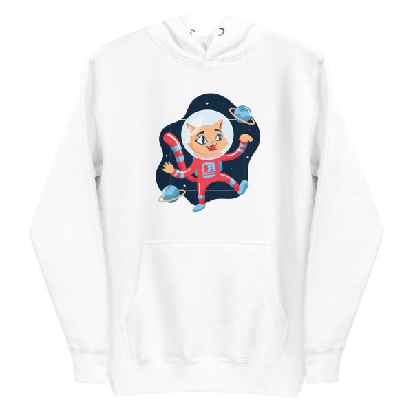 unisex-premium-pullover-hoodie-white-front-6a16d7ac3ec8f.jpg Space Cat Hoodie