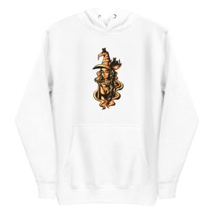 unisex-premium-pullover-hoodie-white-front-6a16dc8c17216.jpg Witch and Cats Hoodie