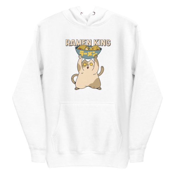 unisex-premium-pullover-hoodie-white-front-6a16e5c5b58bf.jpg Ramen King Hoodie