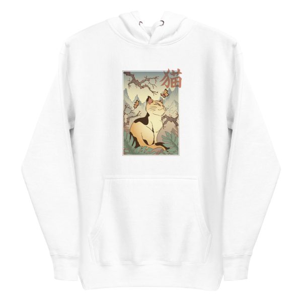 unisex-premium-pullover-hoodie-white-front-6a16f363dcd50.jpg Edo Cat Hoodie