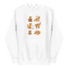 unisex-premium-pullover-hoodie-white-front-6a16f4d967cbe.jpg Cat Moods Hoodie