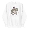 unisex-premium-pullover-hoodie-white-front-6a16f8308bbd9.jpg Muscle Cat Hoodie