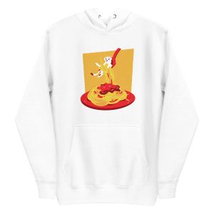 unisex-premium-pullover-hoodie-white-front-6a16f8803e04f.jpg Pasta Cat Hoodie