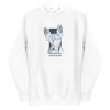 unisex-premium-pullover-hoodie-white-front-6a16faf961a24.jpg Sphynx Cat Tattoo Hoodie