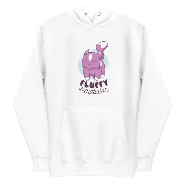 unisex-premium-pullover-hoodie-white-front-6a16fc3072d7c.jpg Fluffy Cat Hoodie