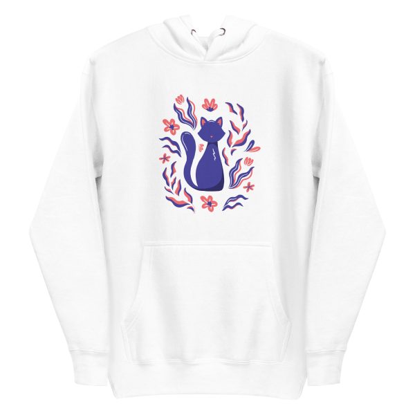 unisex-premium-pullover-hoodie-white-front-6a17a37ca9643.jpg Nature Cat Hoodie