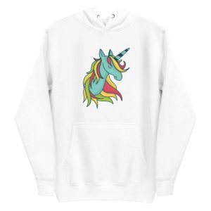 unisex-premium-pullover-hoodie-white-front-6a17a9d9608dc.jpg Cute Unicorn Hoodie