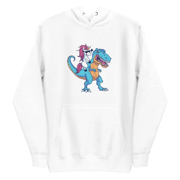 unisex-premium-pullover-hoodie-white-front-6a17af0adb68c.jpg Unicorn T-Rex Hoodie