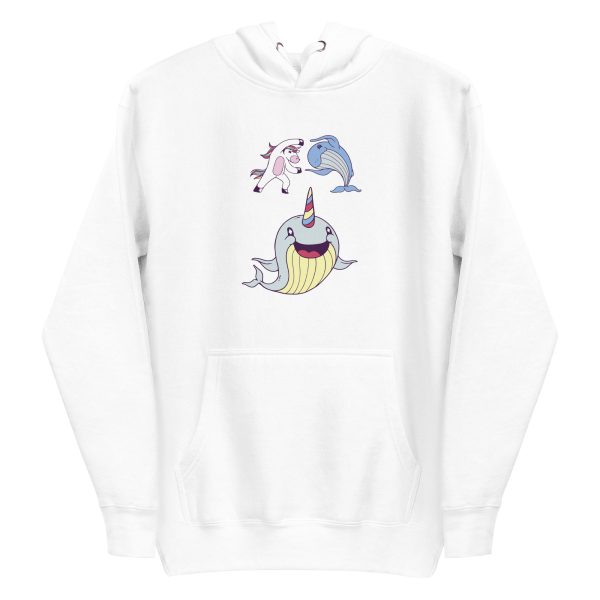 unisex-premium-pullover-hoodie-white-front-6a17b2c8a0a8c.jpg Narwhal Cute Hoodie