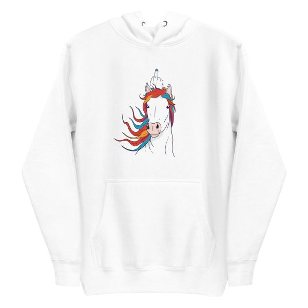 Unicorn Middle Finger Hoodie