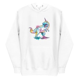 unisex-premium-pullover-hoodie-white-front-6a17b83345fc6.jpg Unicornsaurus Hoodie