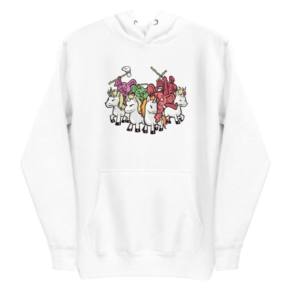 unisex-premium-pullover-hoodie-white-front-6a17e3ad66662.jpg Koala Unicorn Warriors Hoodie