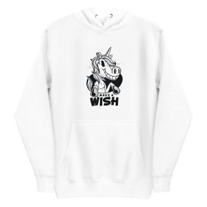 unisex-premium-pullover-hoodie-white-front-6a17eb78a9c4c.jpg Unicorn Make A Wish Hoodie