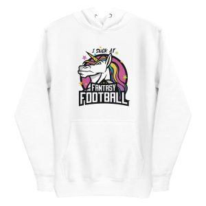 unisex-premium-pullover-hoodie-white-front-6a17f582286ca.jpg Unicorn Fantasy Football Hoodie