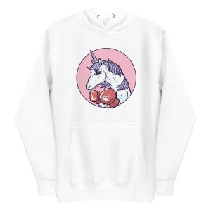 Unicorn Boxing Hoodie