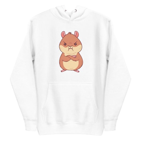 unisex-premium-pullover-hoodie-white-front-6a1810af3668d.jpg Angry Hamster Hoodie
