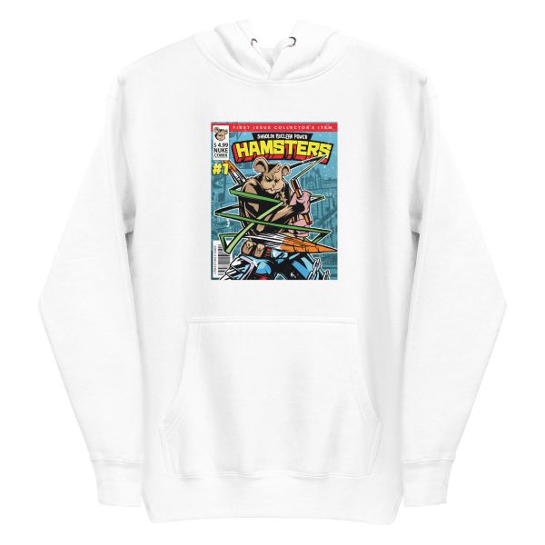 unisex-premium-pullover-hoodie-white-front-6a181171d45c5.jpg Hamster Comic Cover Hoodie