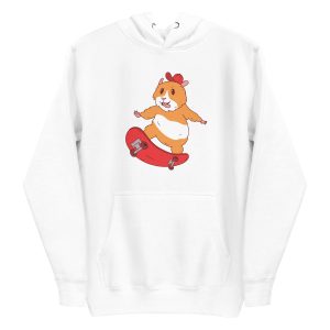 Skater Hamster Hoodie