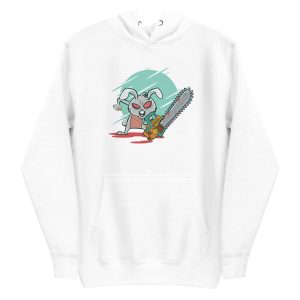 unisex-premium-pullover-hoodie-white-front-6a181a011d20a.jpg Crazy Bunny Hoodie