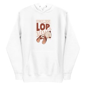unisex-premium-pullover-hoodie-white-front-6a181afa4edac.jpg English Lop Mama Hoodie