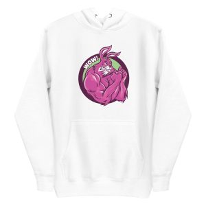 unisex-premium-pullover-hoodie-white-front-6a181c12c3be8.jpg Muscular Bunny Hoodie