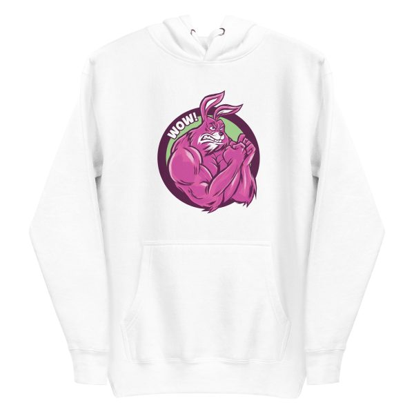 unisex-premium-pullover-hoodie-white-front-6a181c12c3be8.jpg Muscular Bunny Hoodie