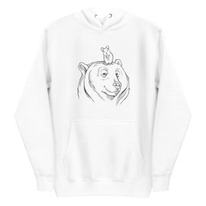 unisex-premium-pullover-hoodie-white-front-6a181fed076cc.jpg Bear and Mouse Hoodie