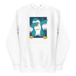 unisex-premium-pullover-hoodie-white-front-6a18242a850ac.jpg Penguin Dab Hoodie