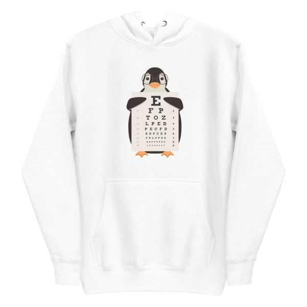 unisex-premium-pullover-hoodie-white-front-6a1824702f09c.jpg Penguin Eye Chart Hoodie