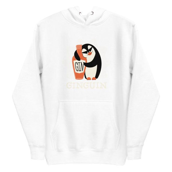 unisex-premium-pullover-hoodie-white-front-6a1824d017373.jpg Penguin Gin Hoodie