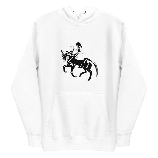 unisex-premium-pullover-hoodie-white-front-6a182a7e08ad2.jpg Woman Riding Horse Hoodie